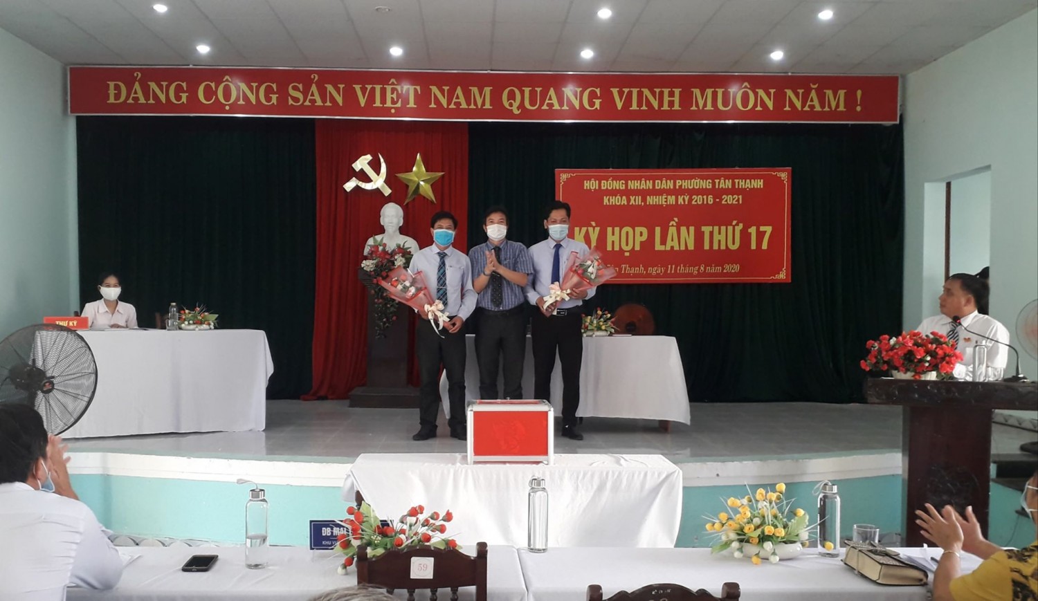 HĐND phường Tân Thạnh họp kỳ họp thứ 17 bầu bổ sung các chức danh