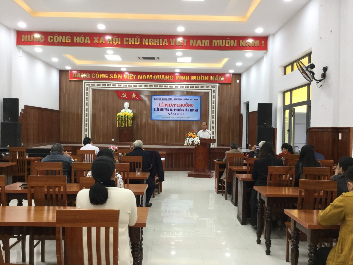 Quang cảnh buổi lễ