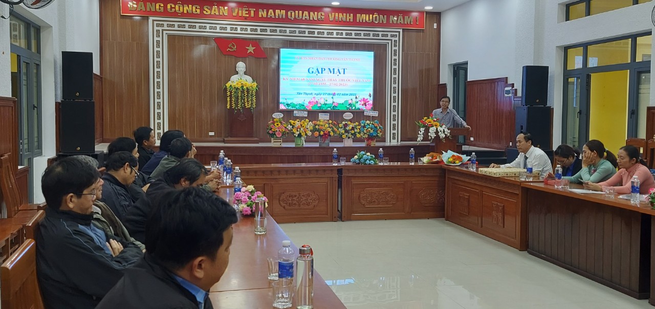 Quang cảnh buổi gặp mặt